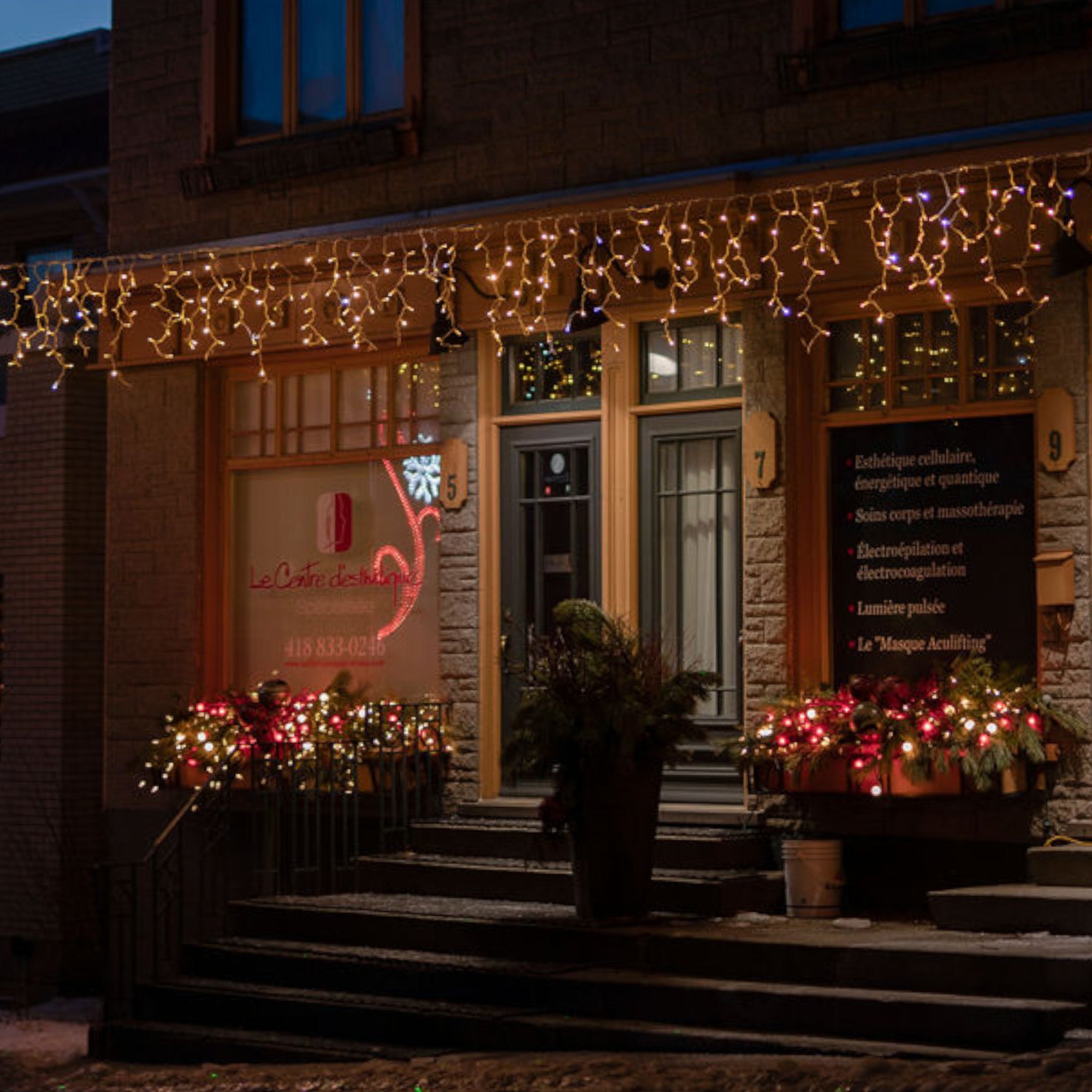 Comment décorer [ma boutique pour noël] ?