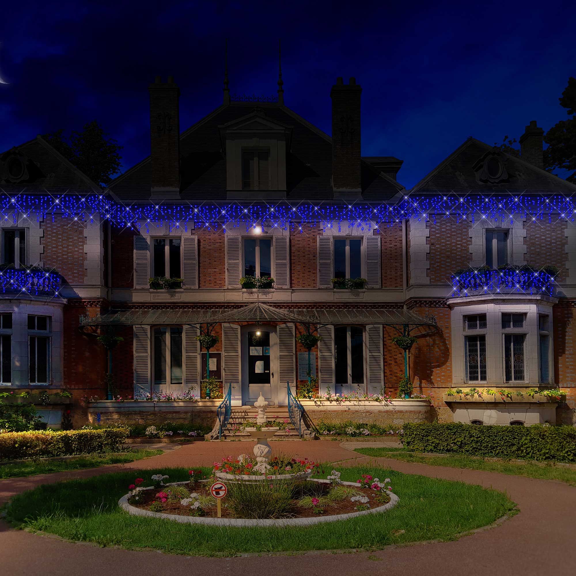 Frise scintillante H1,5 x L4m - 230V