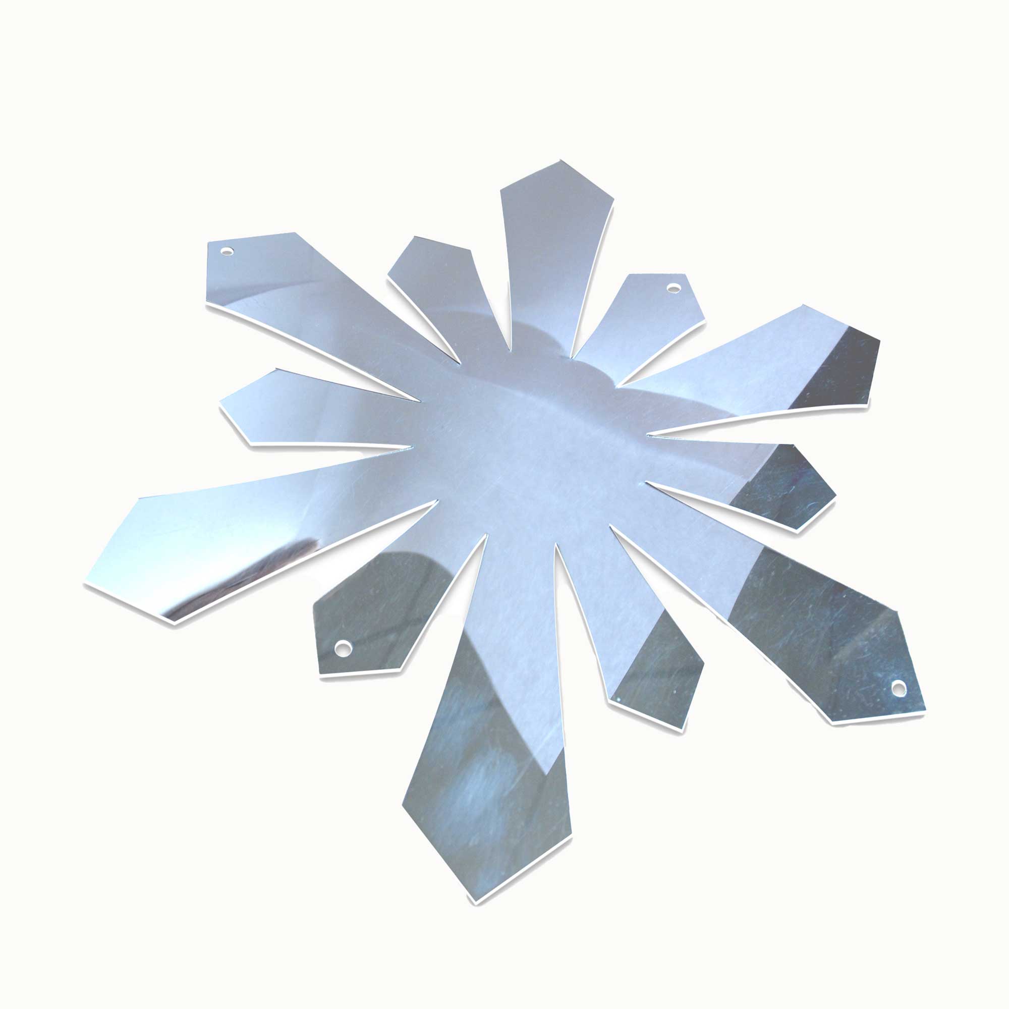 Lot de 10 Flocons Miroir