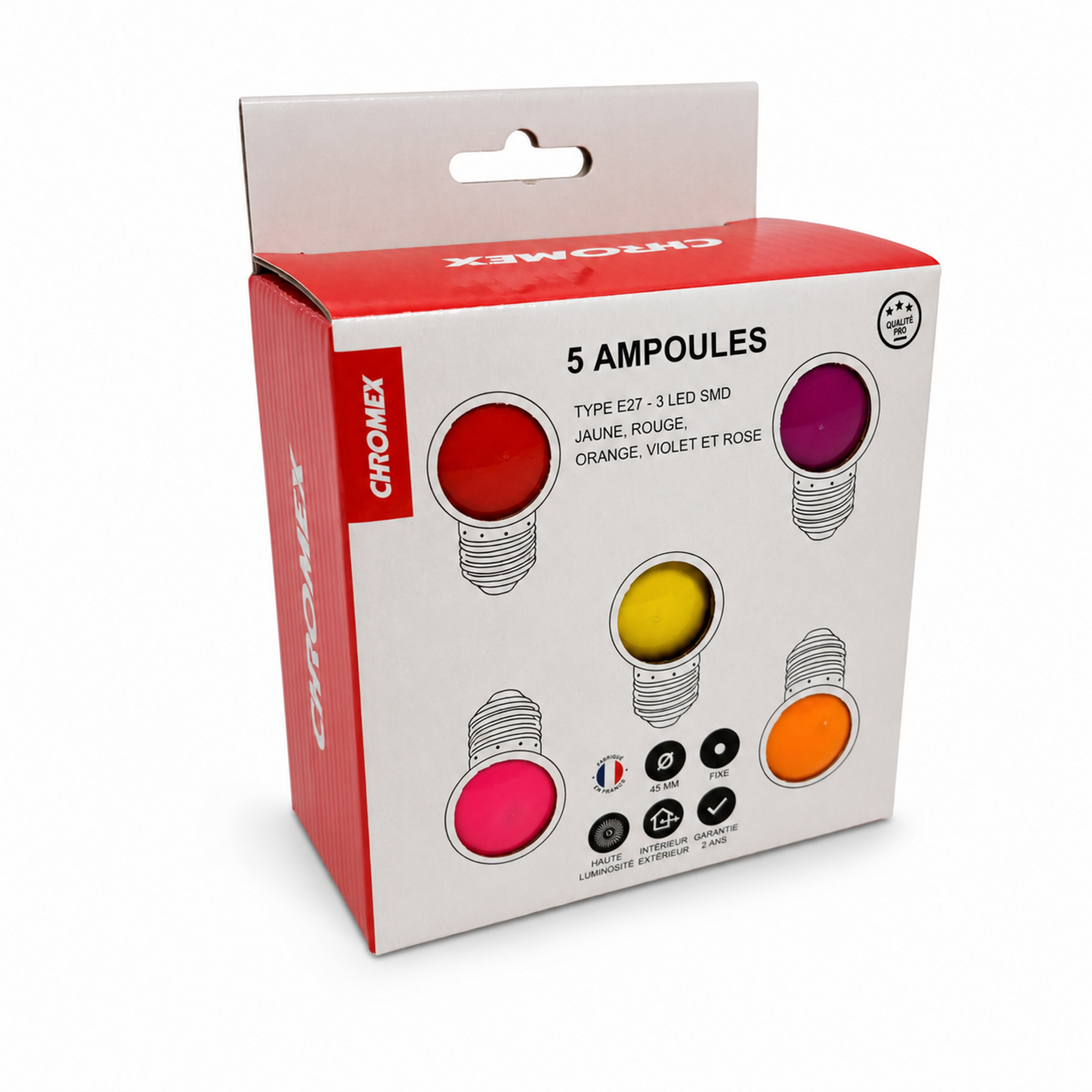 Lot de 5 ampoules E27