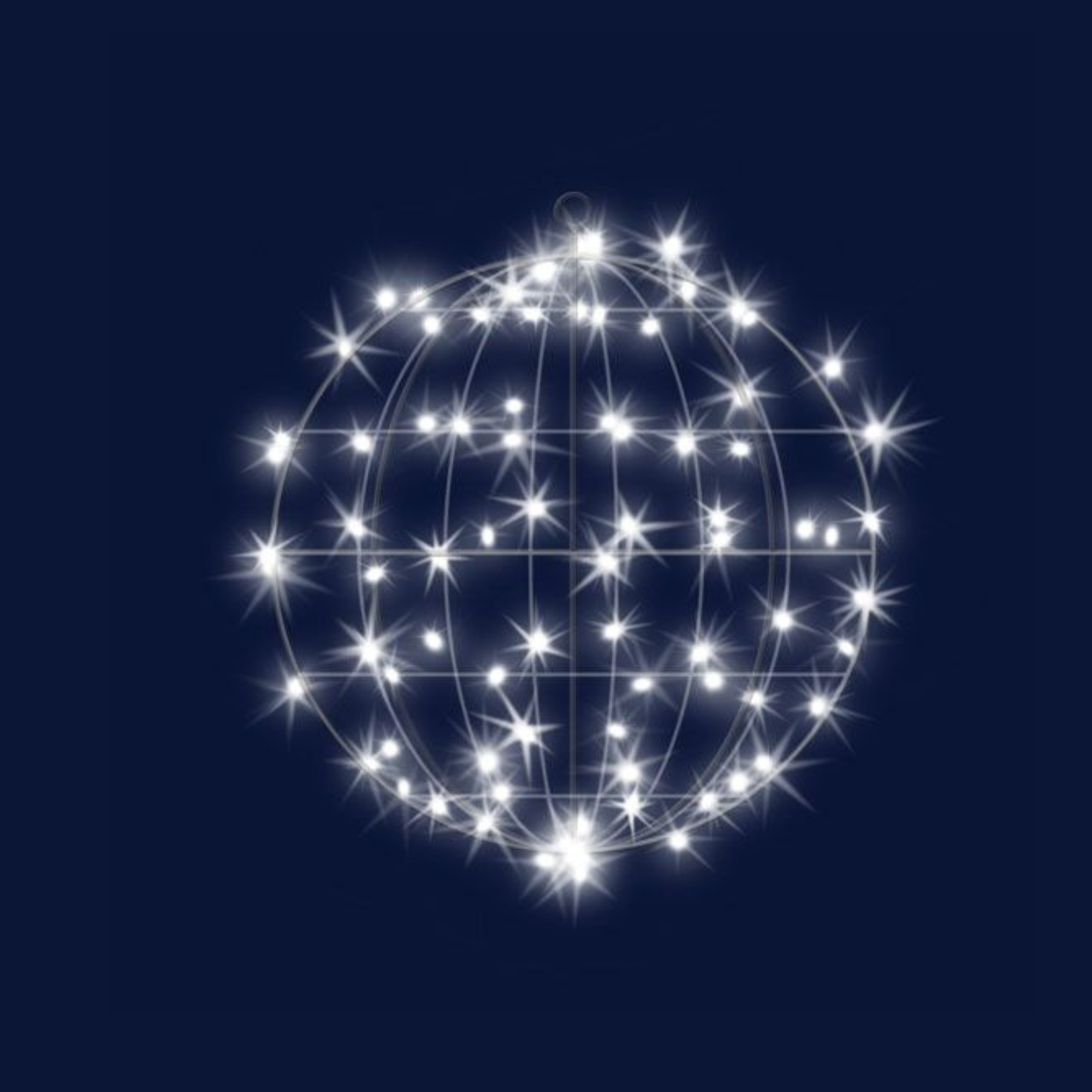 Décor de noël sphère 3D Ø0,6M