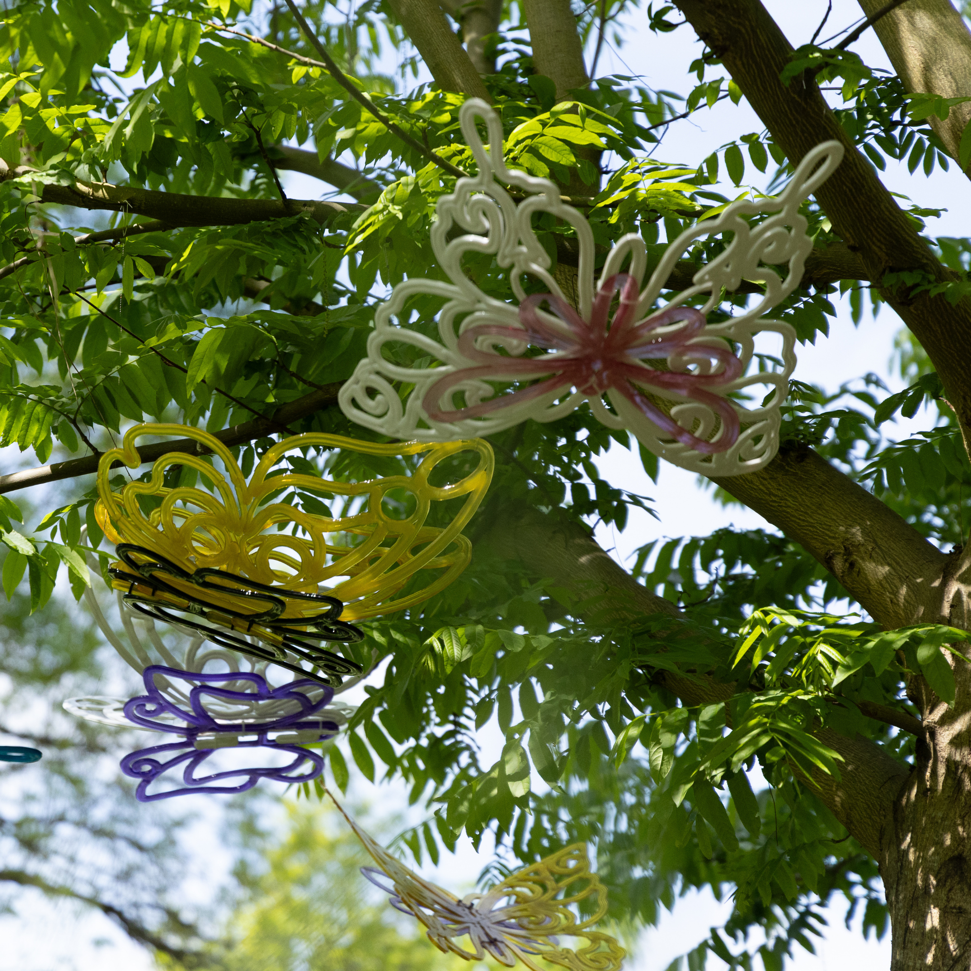 Décor suspension 3D Butterflyz H0,56 x L0,54 x P0,12m