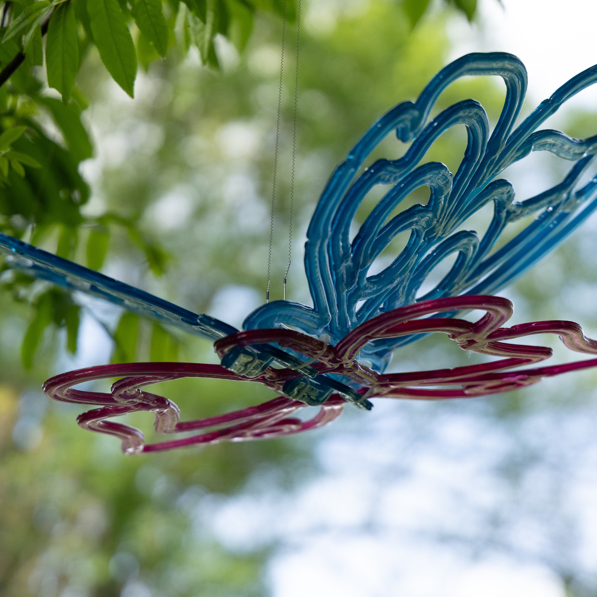 Décor suspension 3D Papillon pop H0,51 x L0,62 x P0,24m