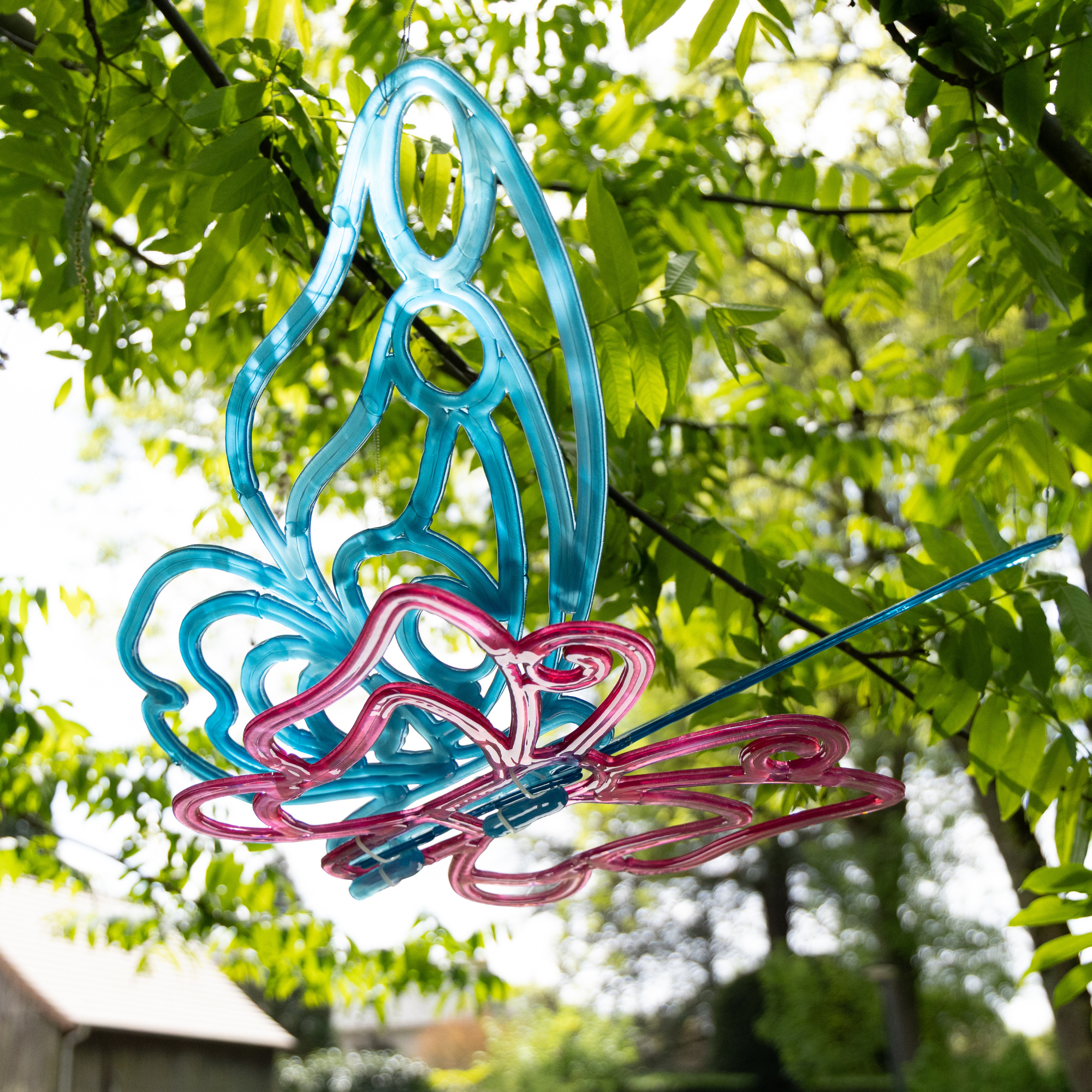 Décor suspension 3D Papillon pop H0,51 x L0,62 x P0,24m