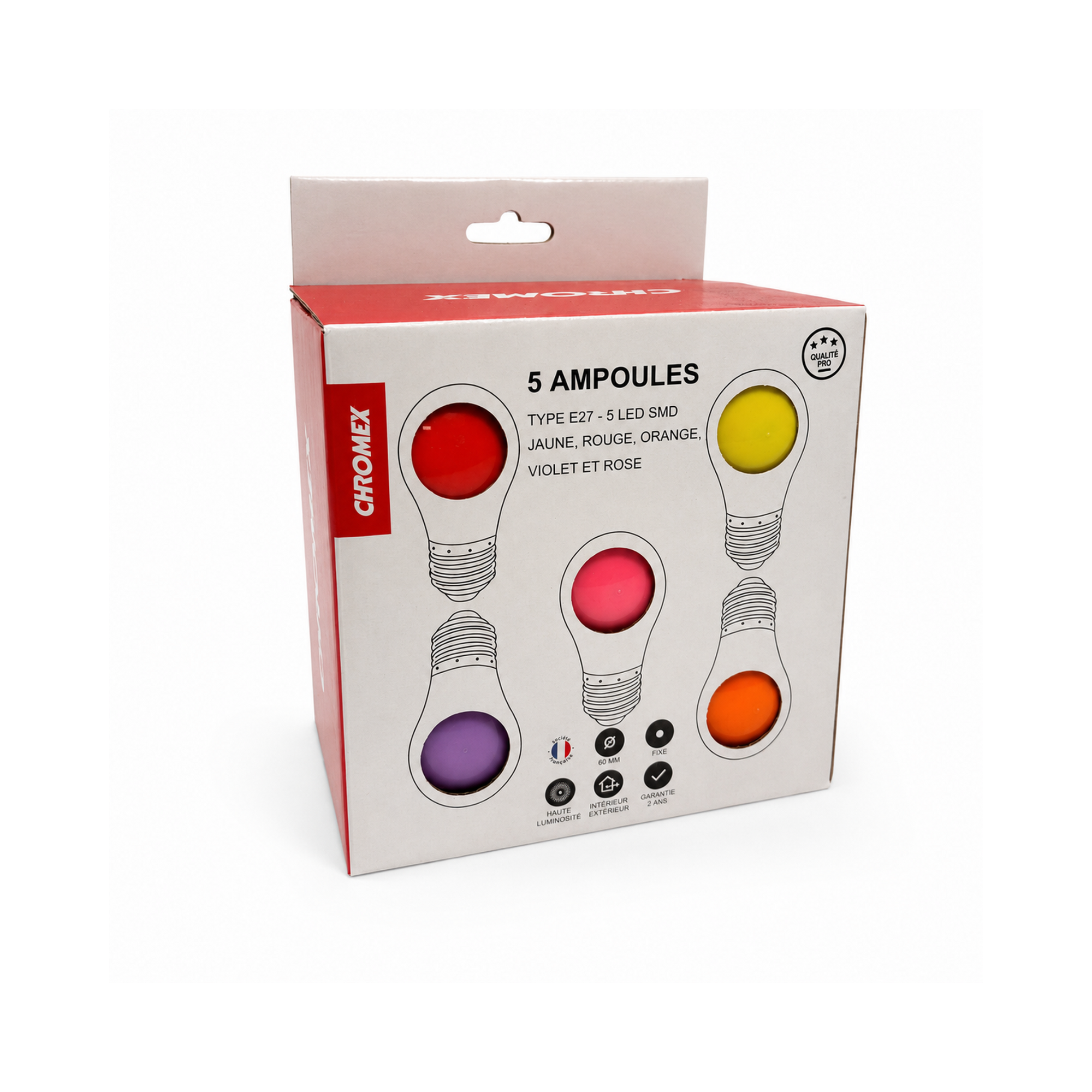 Lot de 5 ampoules E27