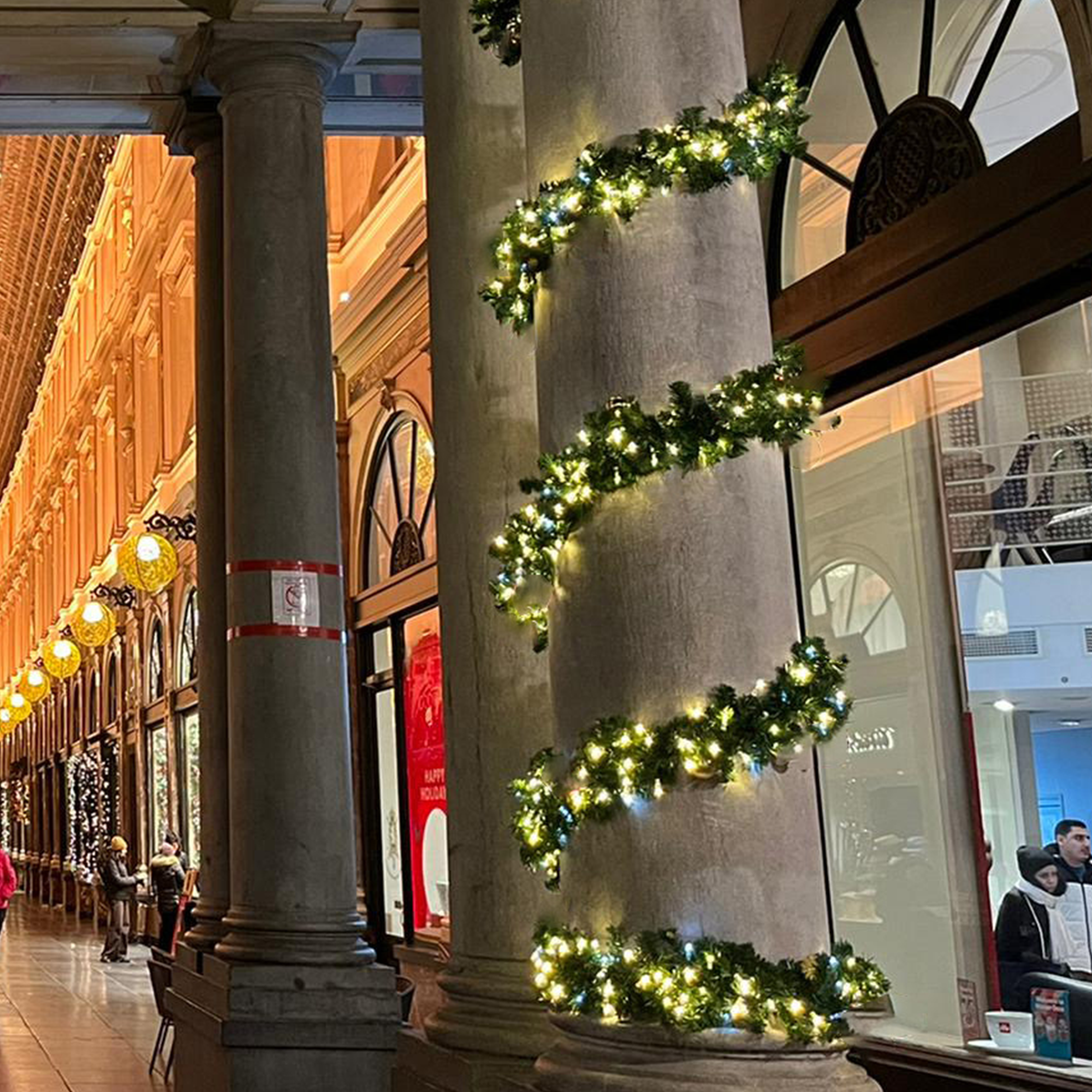 Guirlande sapin traditionnel L2,7m - 24V