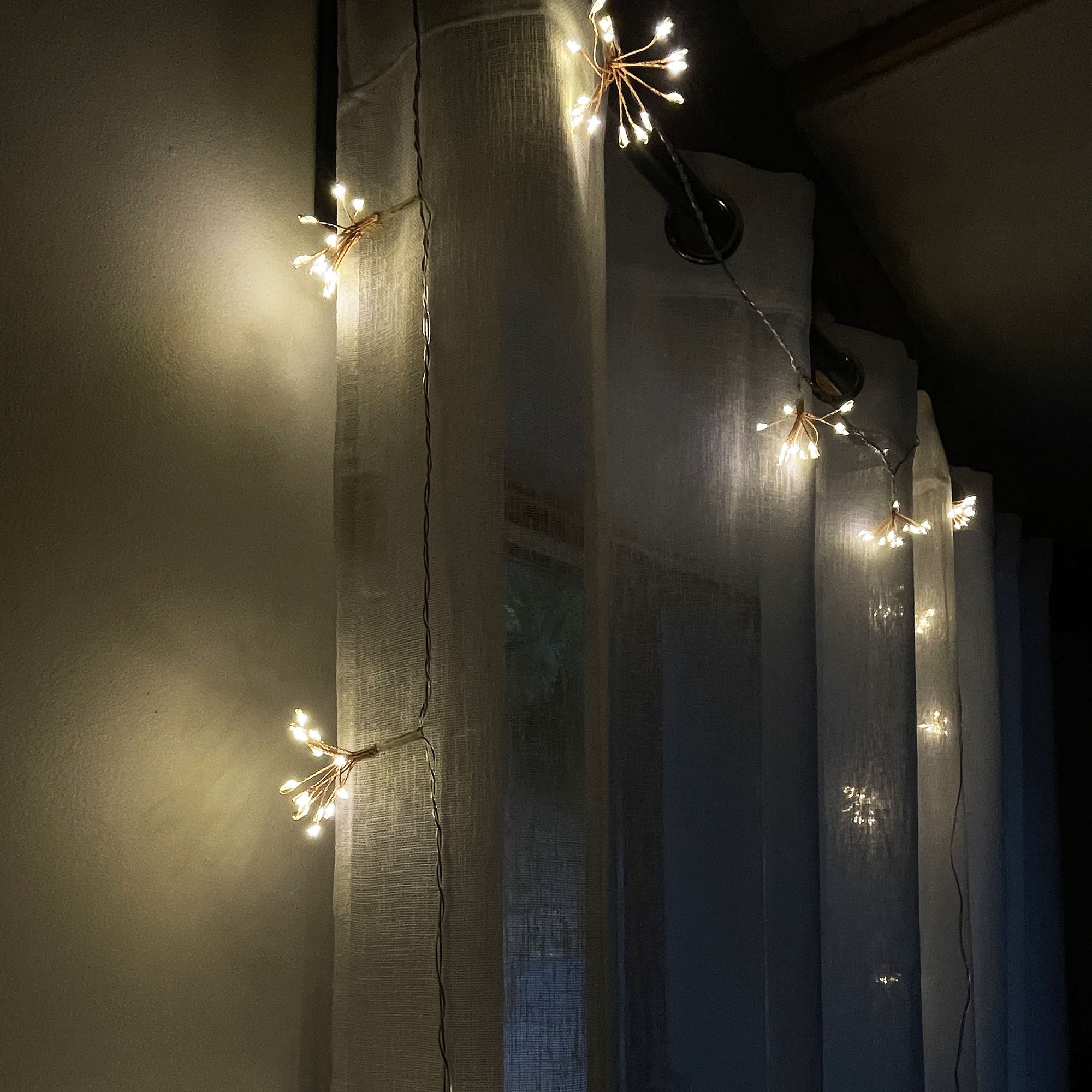 Guirlande bouquets lumineux