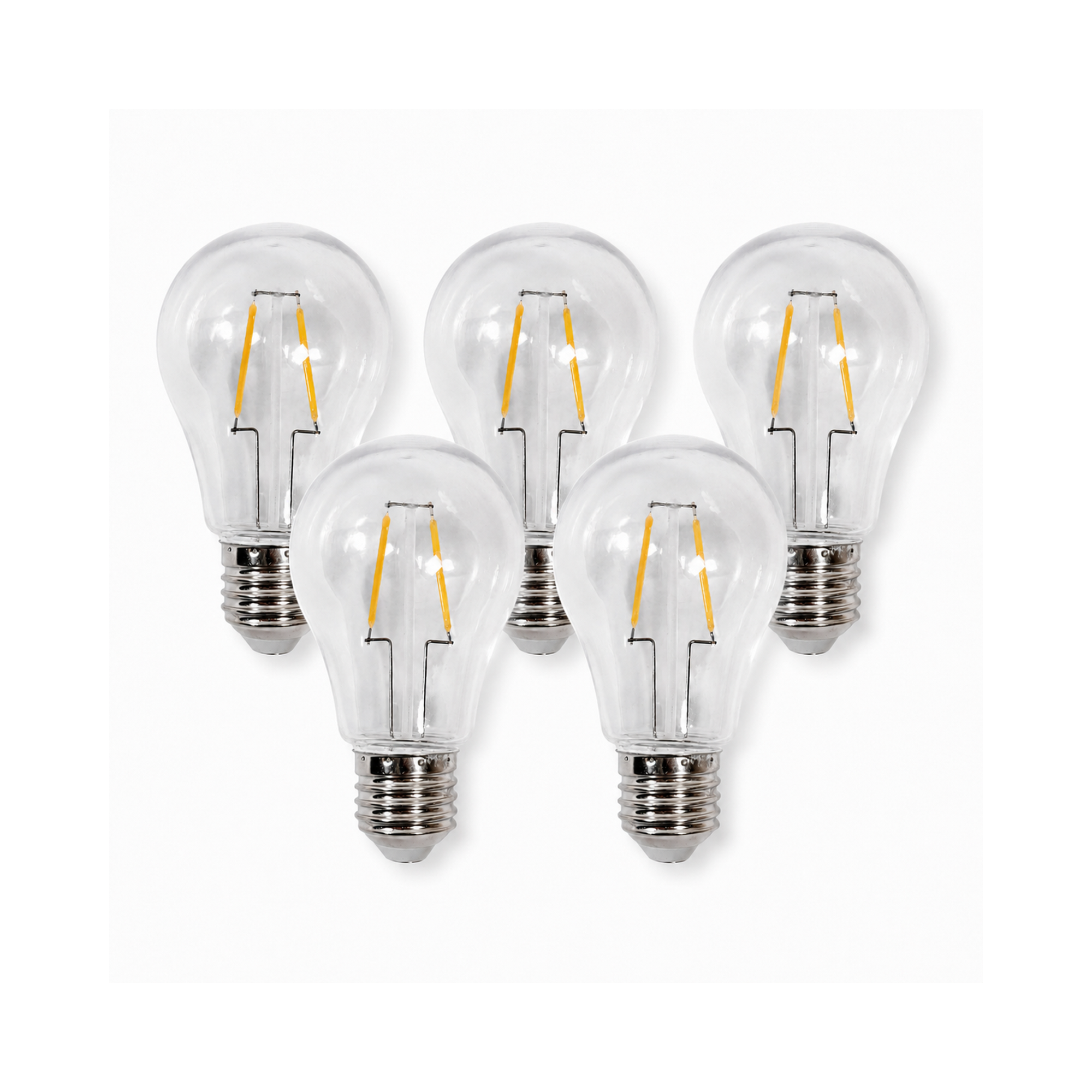 Lot de 5 ampoules E27