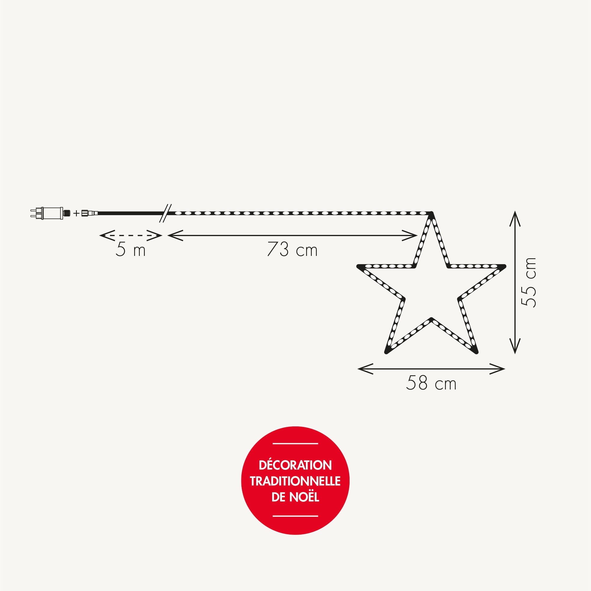 Pearl star lumineuse