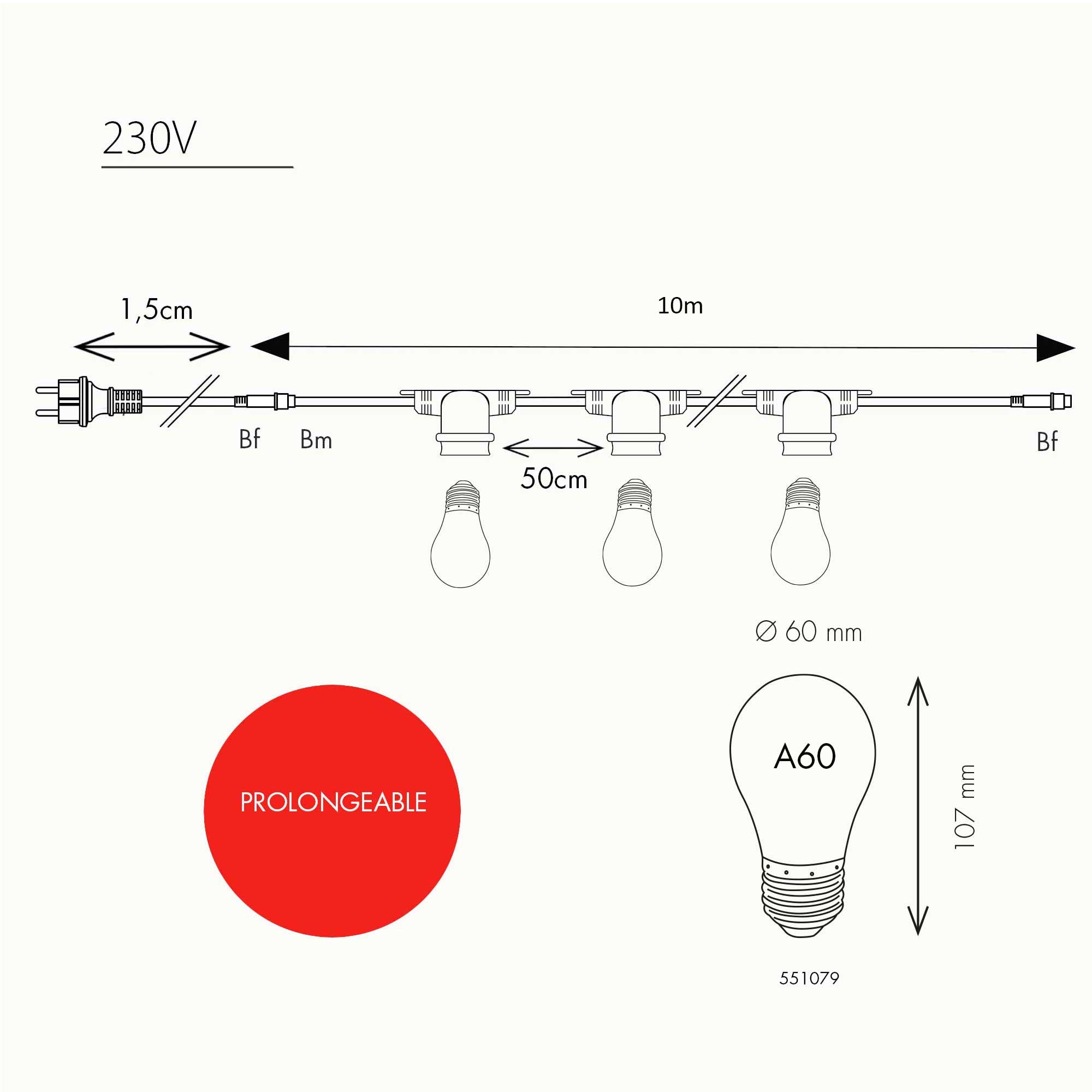 Kit guirlande guinguette Festival