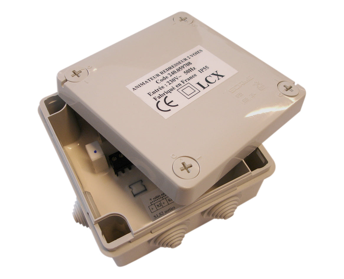Animateur flasheur redresseur - 230V