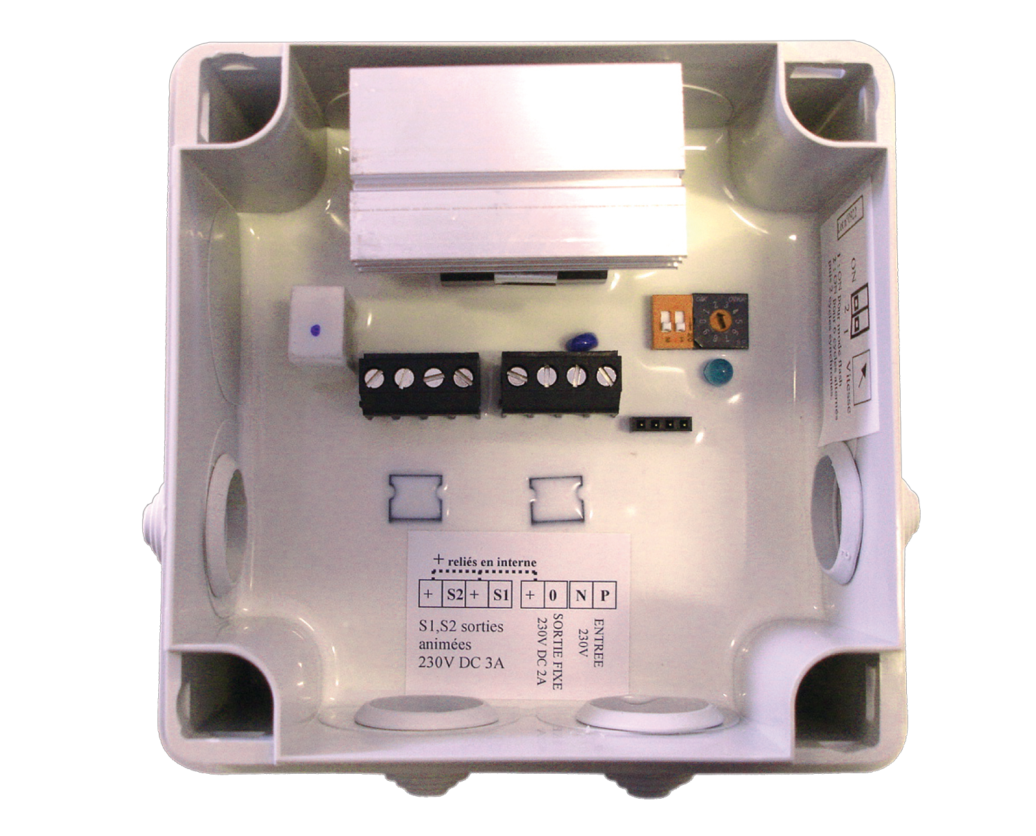 Animateur flasheur redresseur - 230V