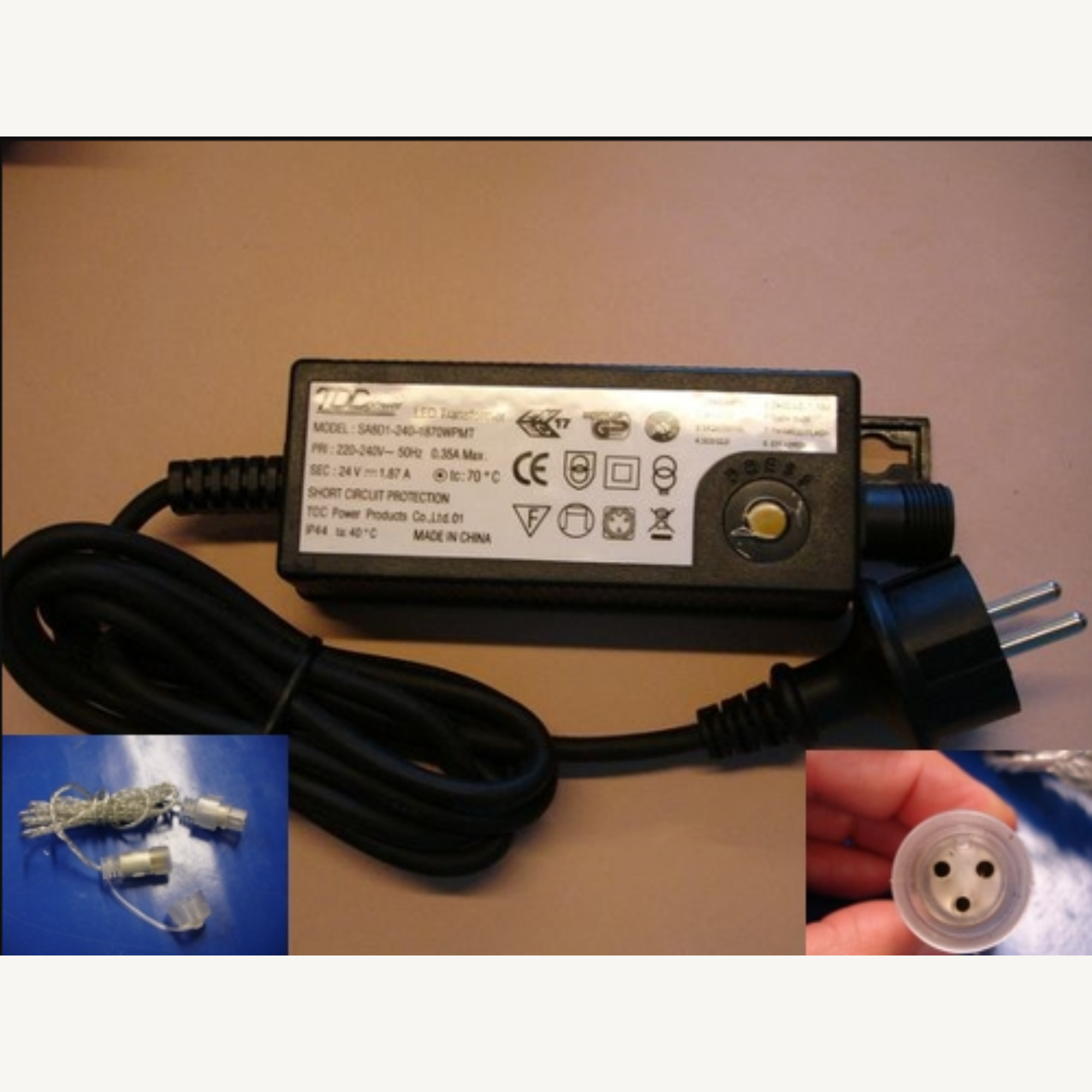 Transformateur pour guirlande extension animée