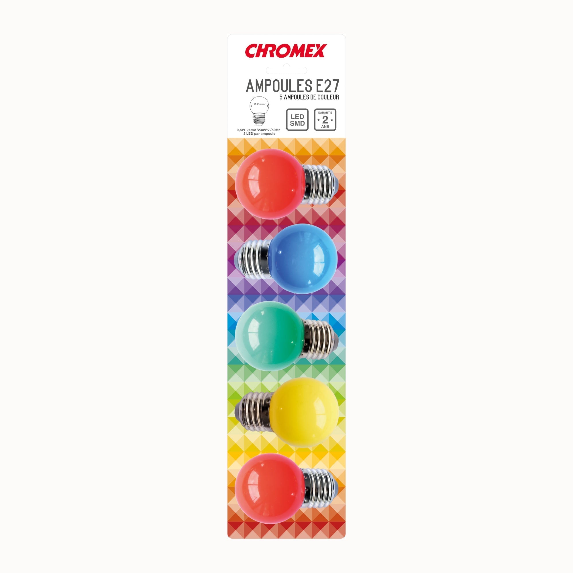 Pack de 5 ampoules E27