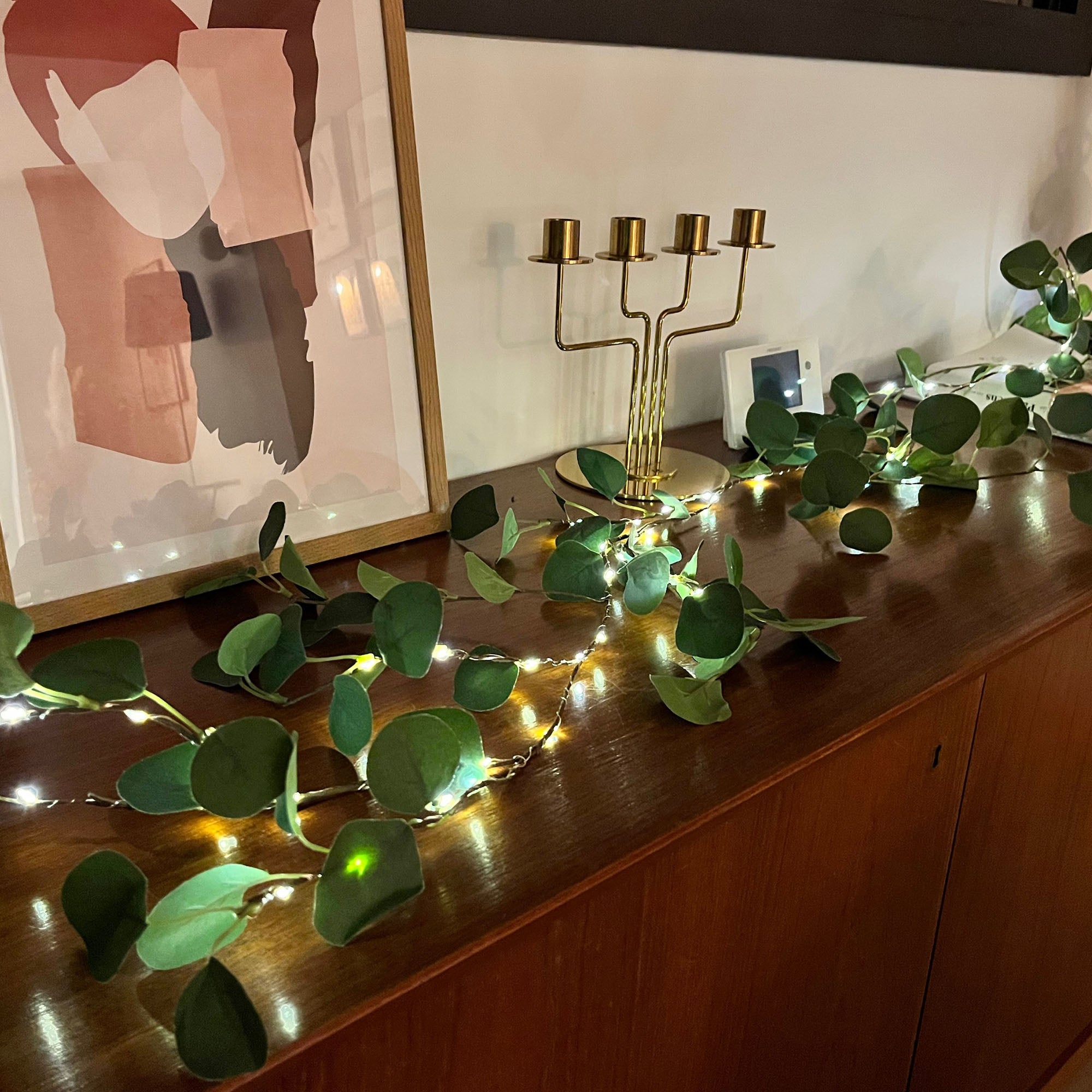 Guirlande branche eucalyptus