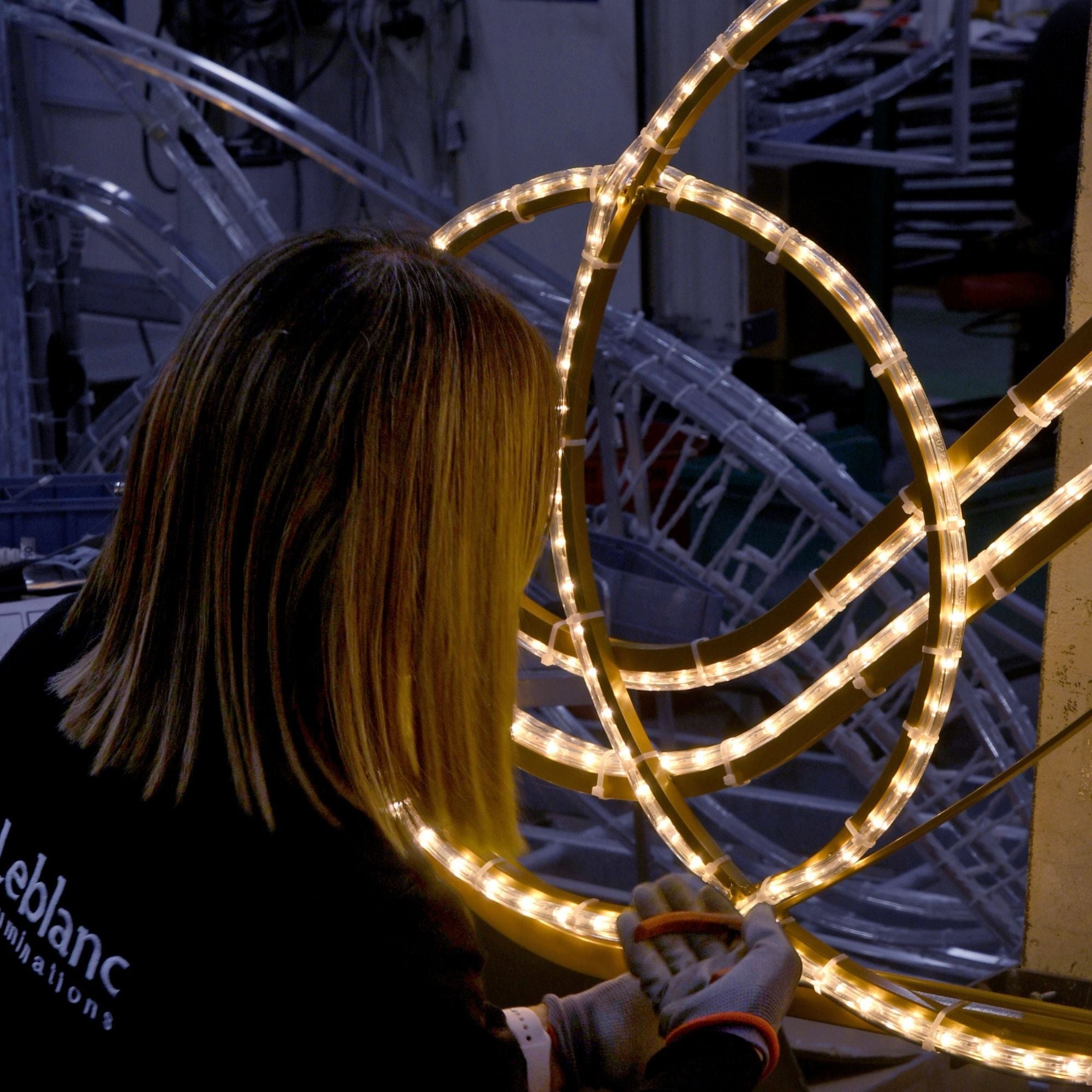 Cordon lumineux fixe L15m - 230V