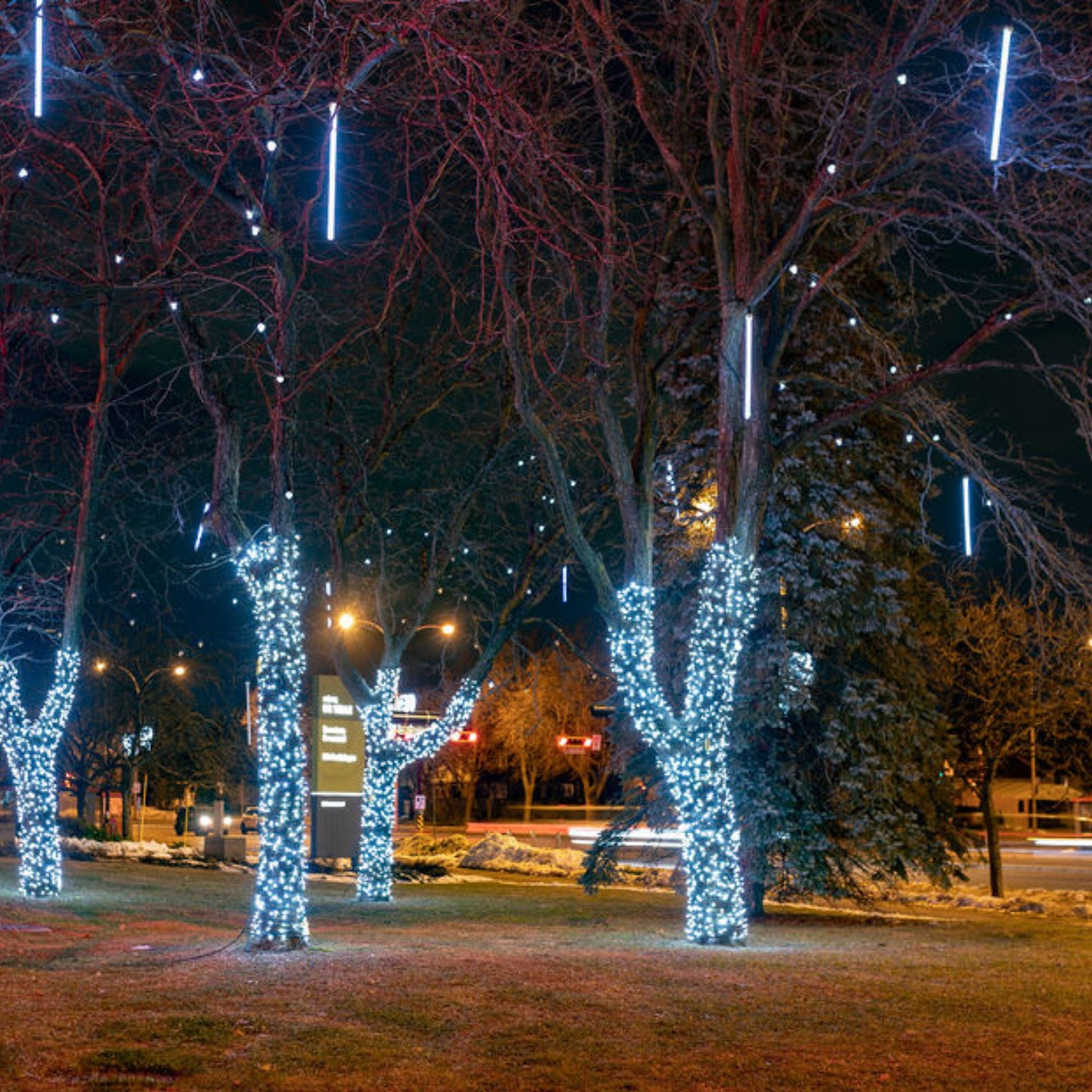 Droplight effet chute de neige - H50cm- 24V