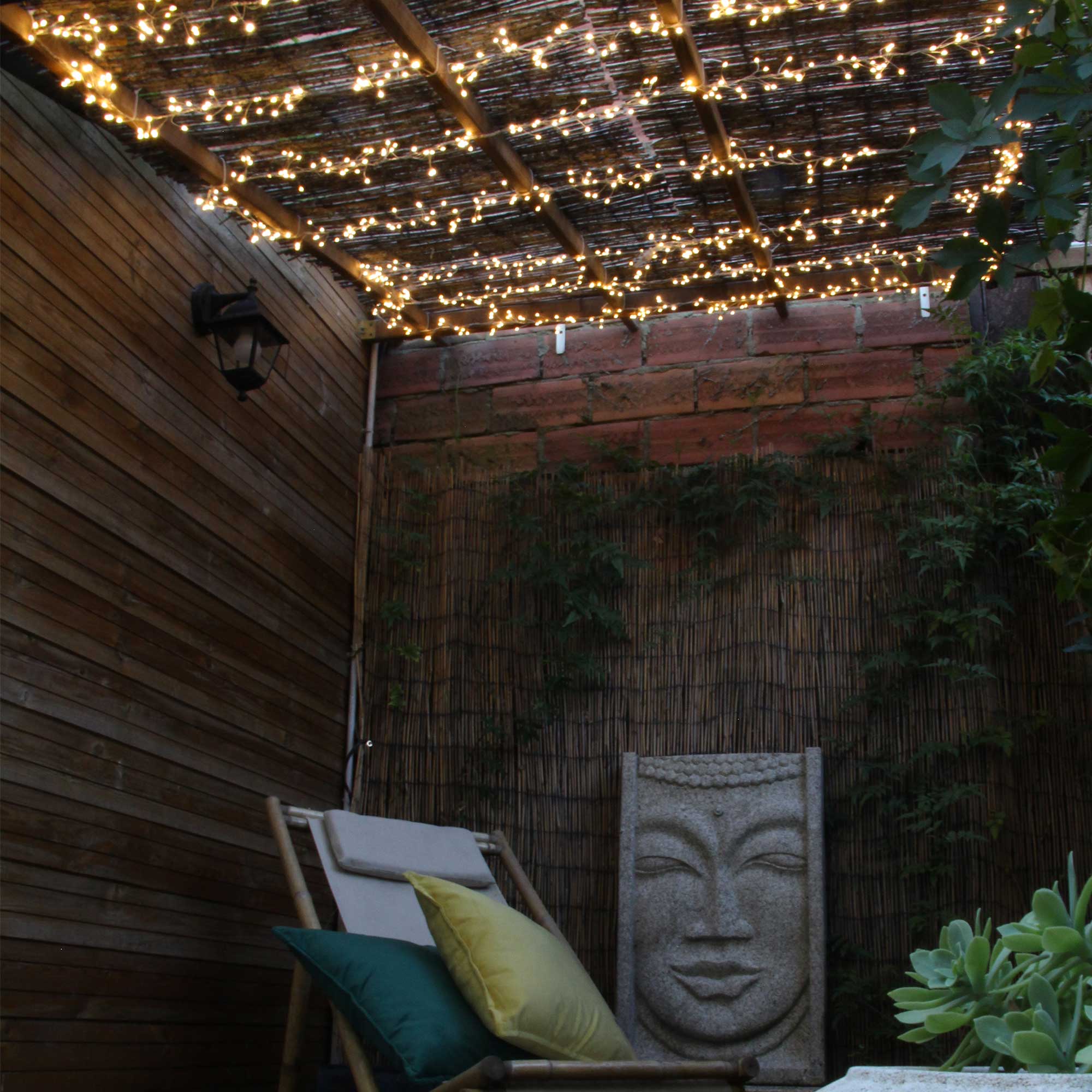 Guirlande Boa microled scintillante L20m - 24V