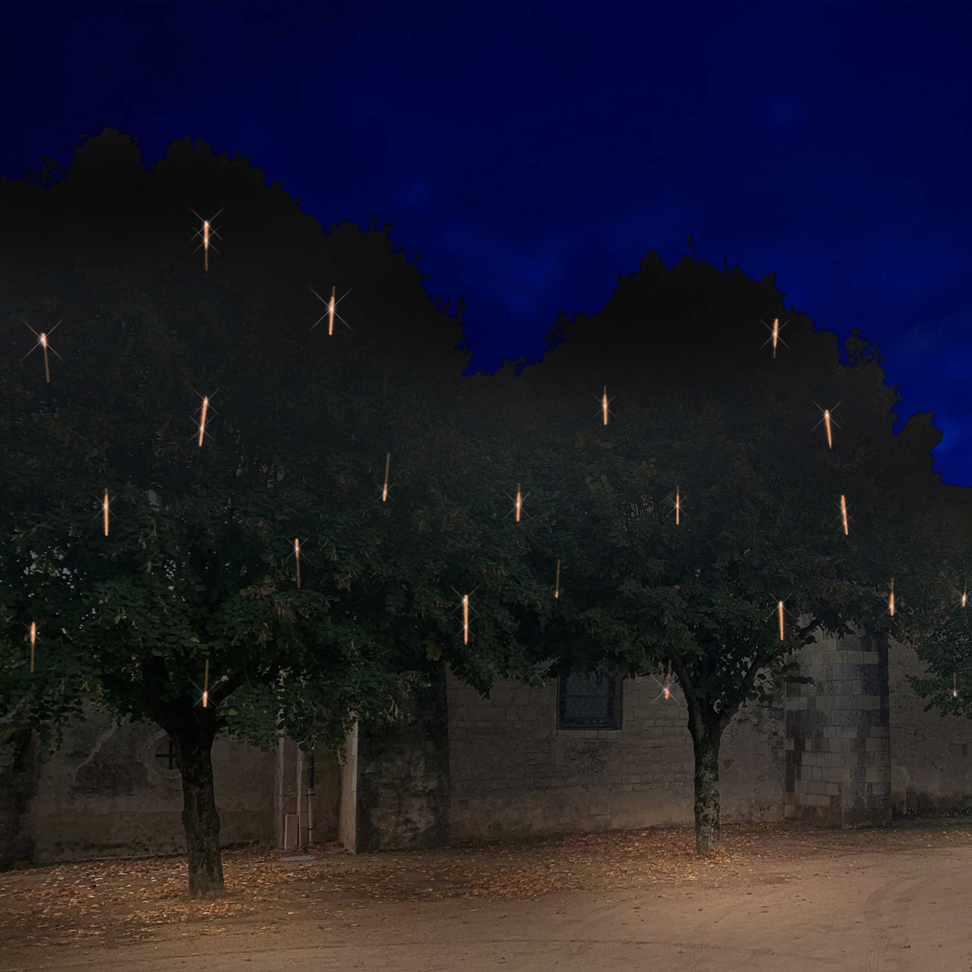 Droplight filant et crépitant H1m - 230V