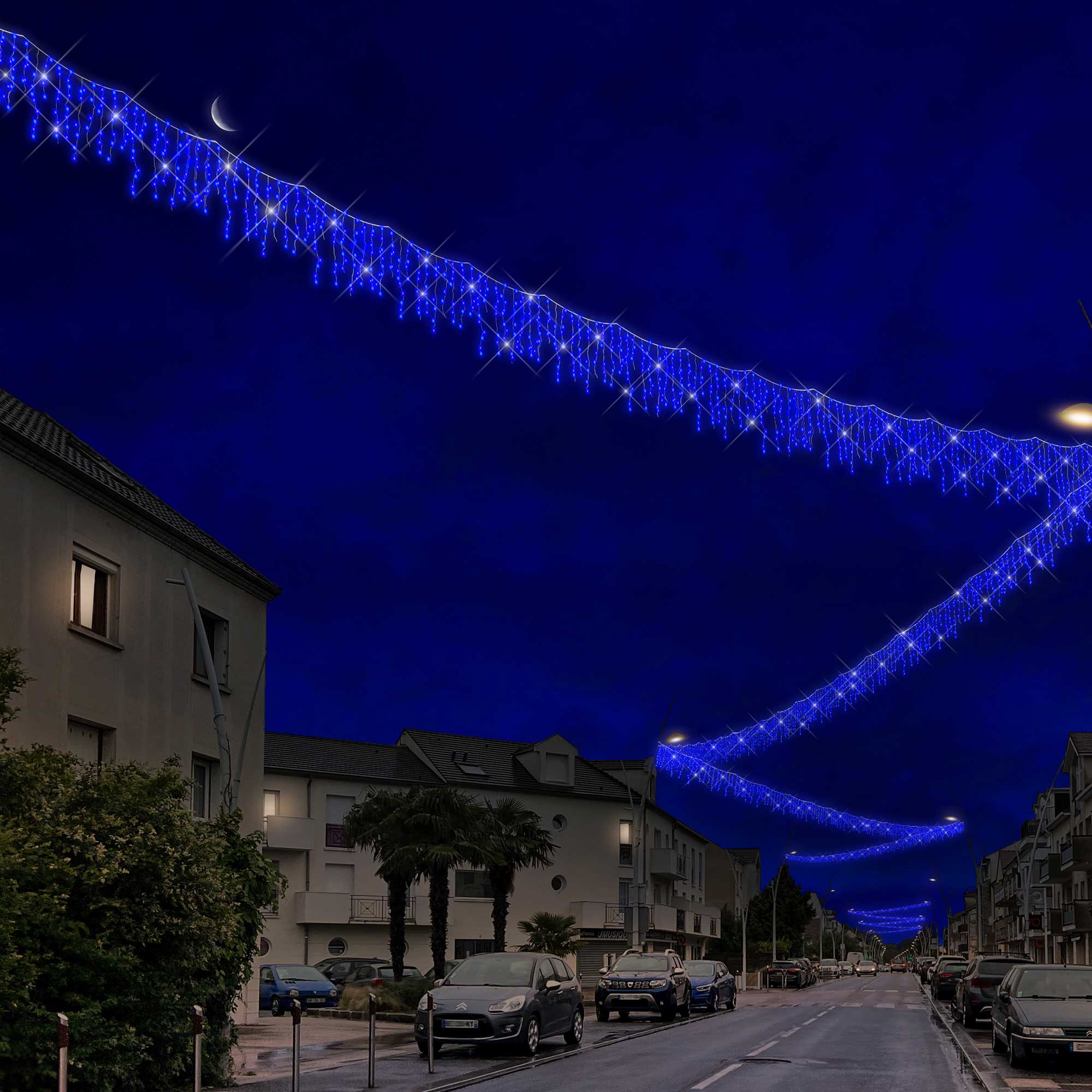 Frise scintillante Optima H0,80 x L4m -230V