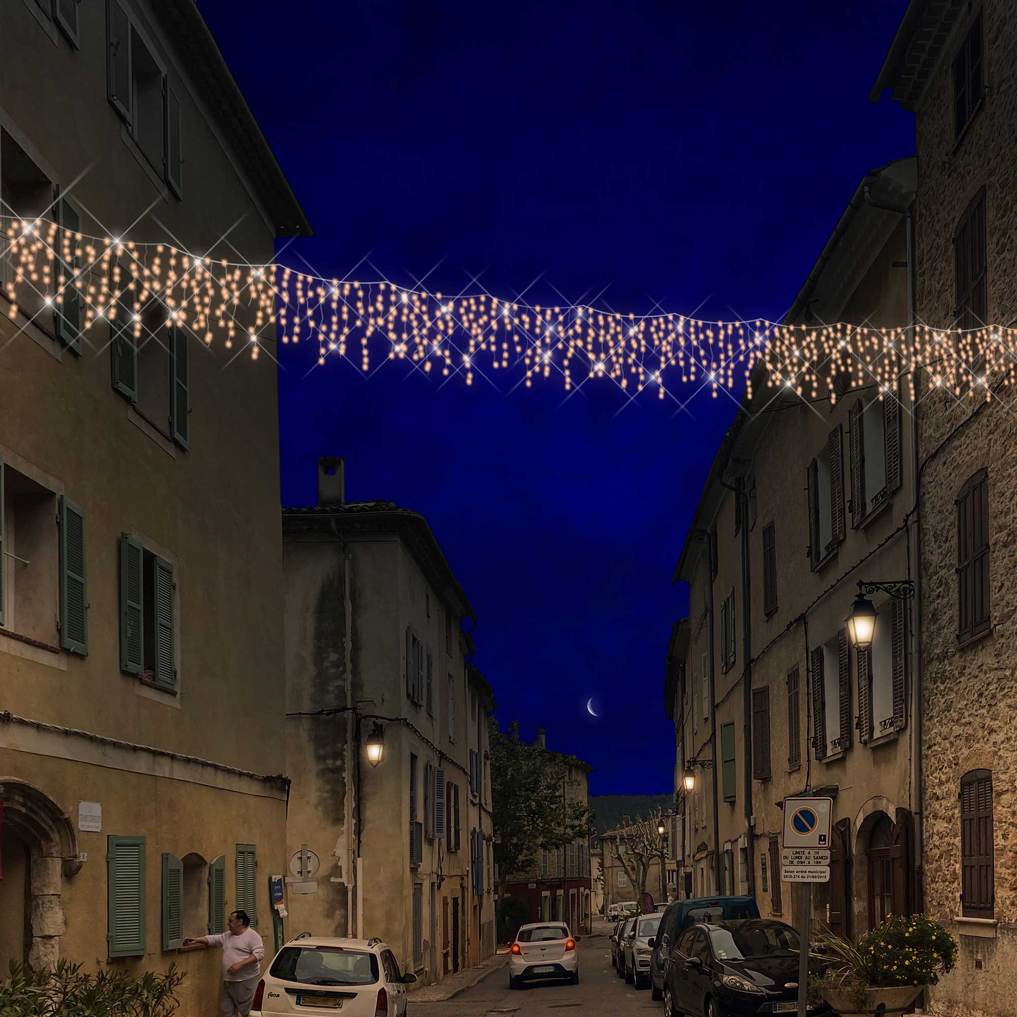 Frise scintillante H0,50 x L4m - 24V