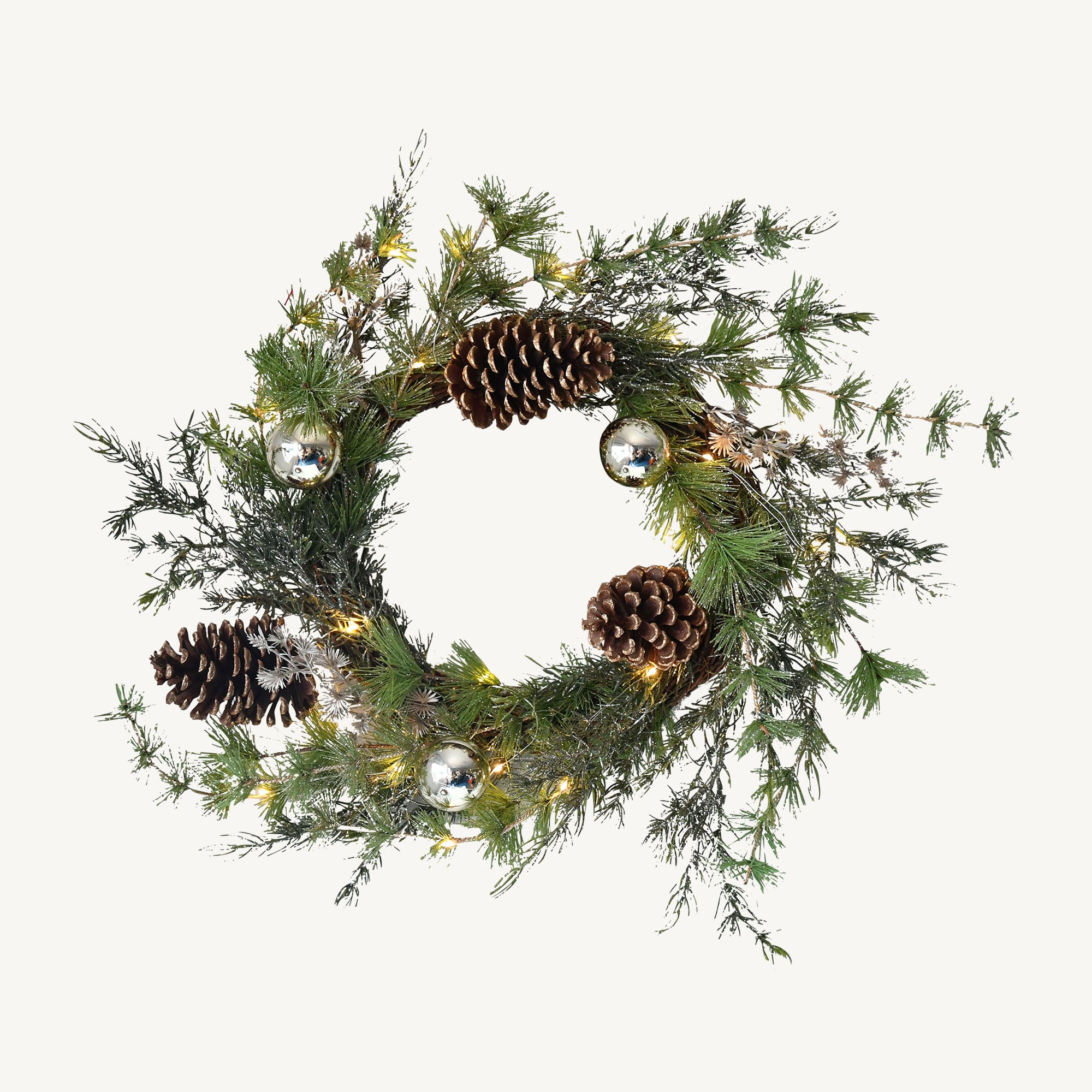 Couronne lumineuse sucre glace