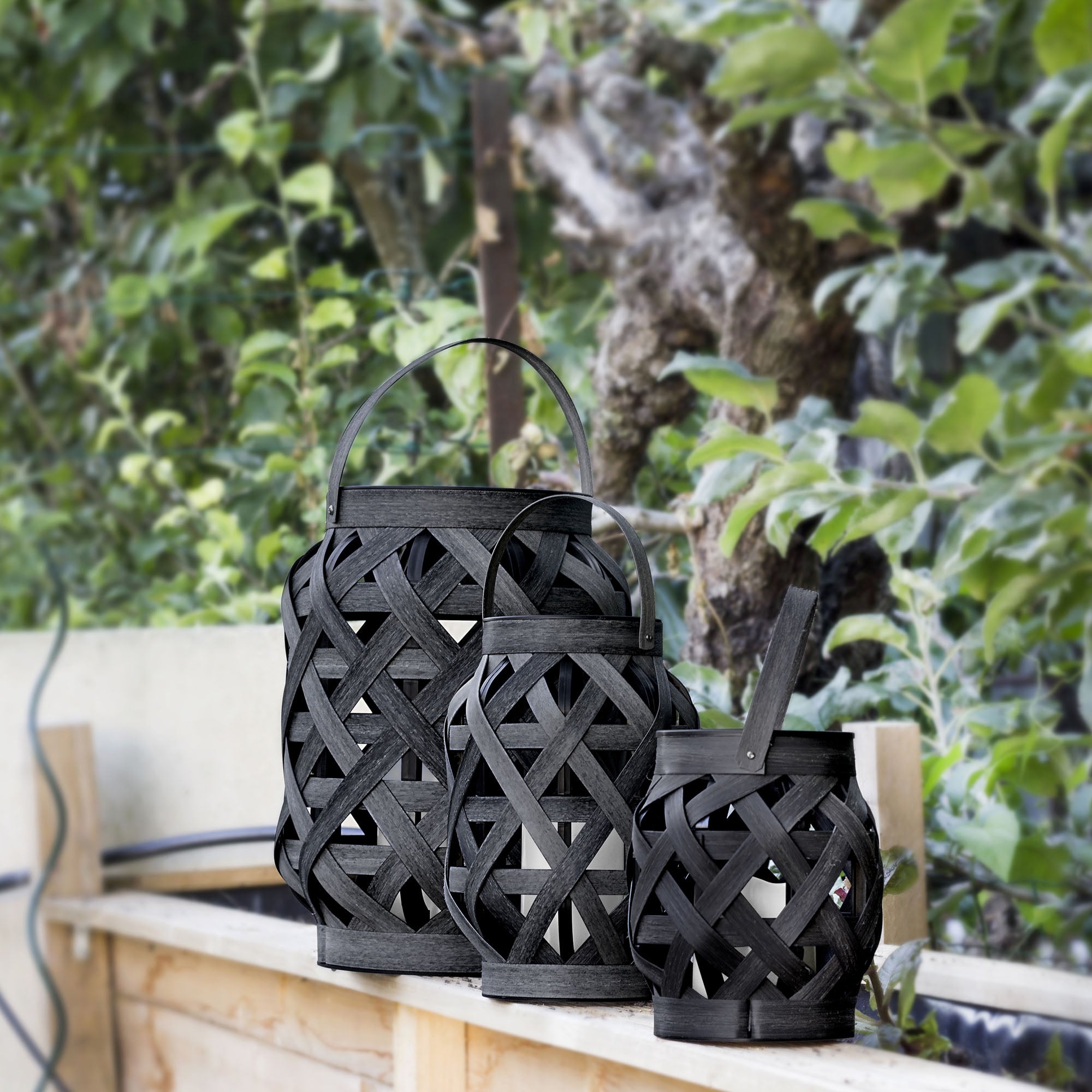 Lanterne solaire bamboo