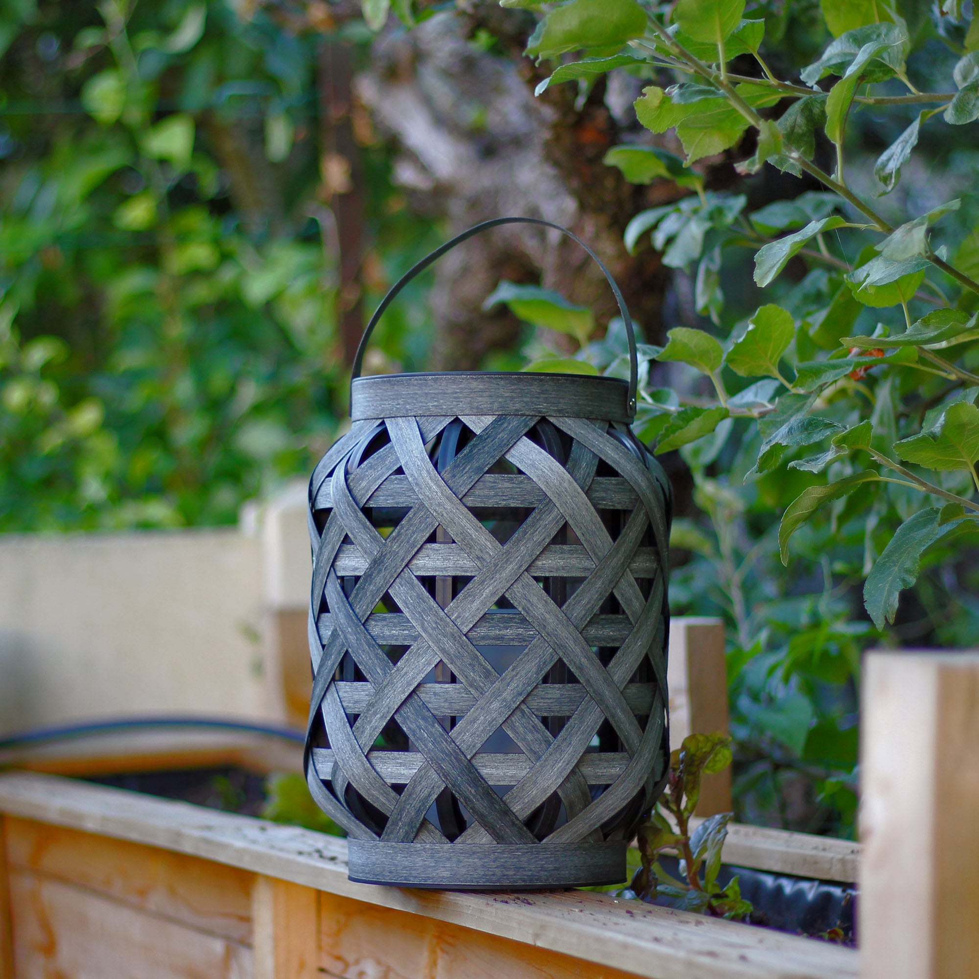 Lanterne solaire bamboo