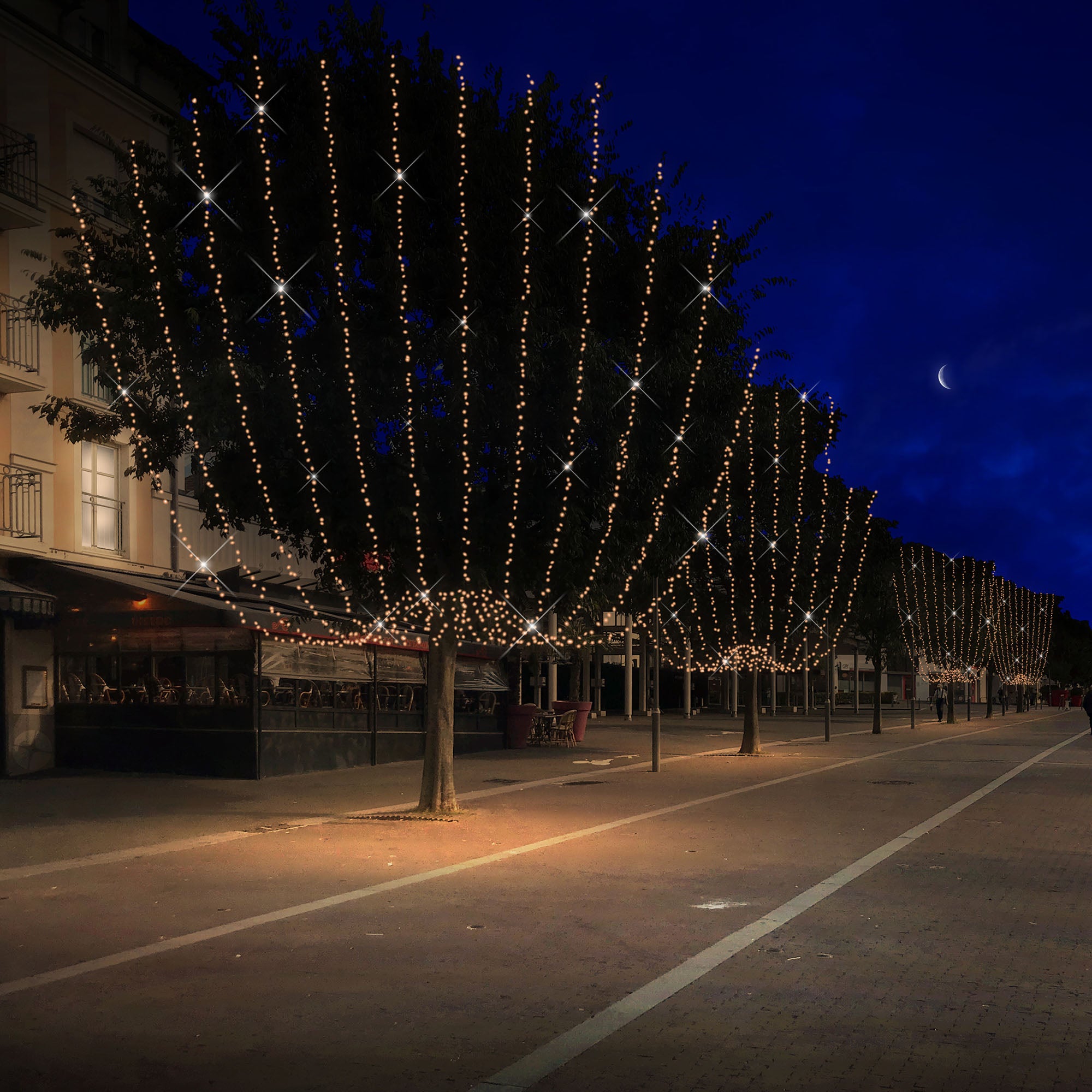 Guirlande scintillante Optima L20m -230V