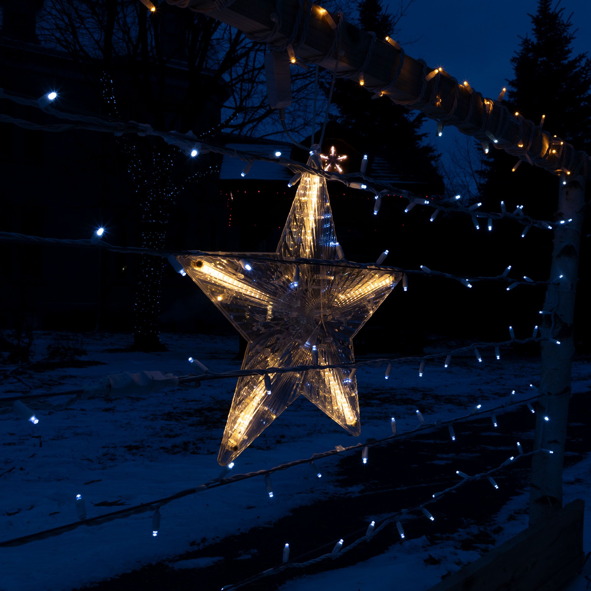 Étoile Stelly animée - 230V