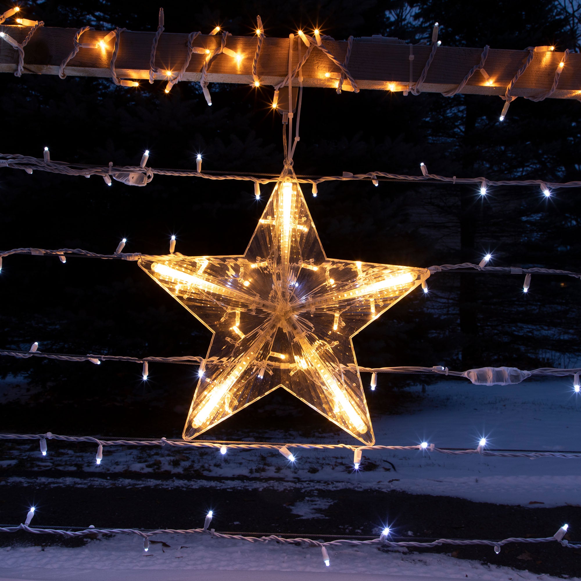 Étoile Stelly animée - 230V