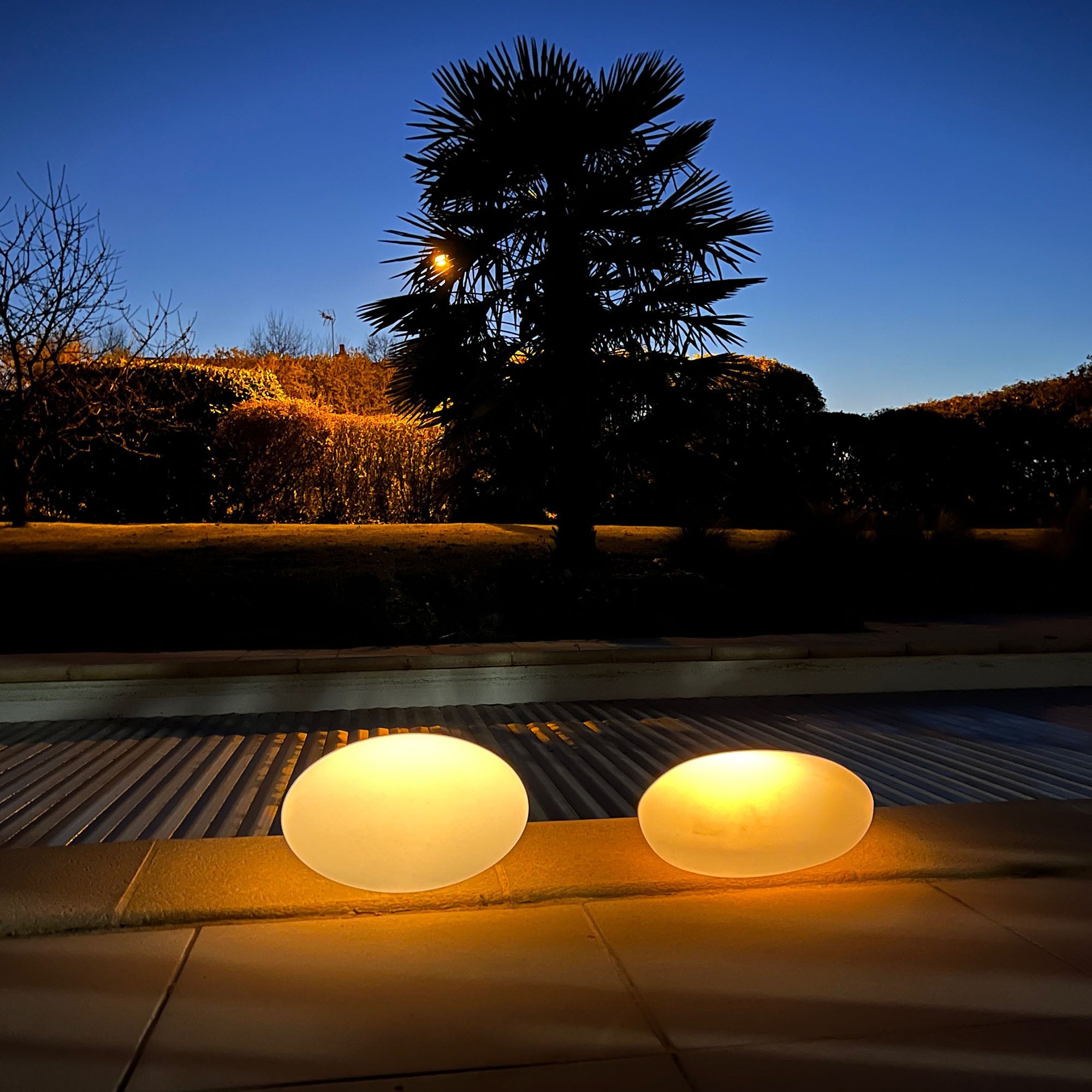 Lampe flottante galet solaire Galy - Gala