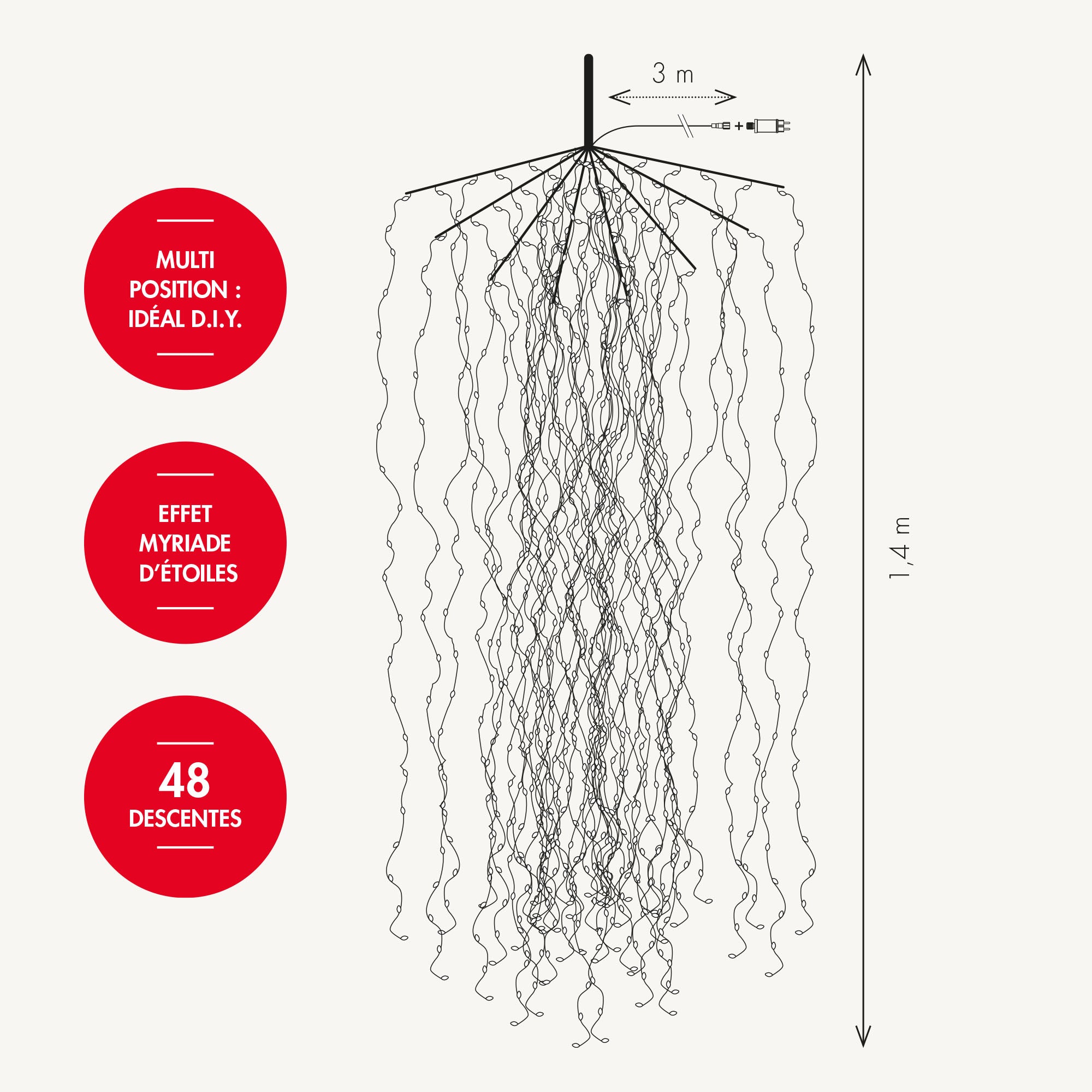 Cascade voie lactée