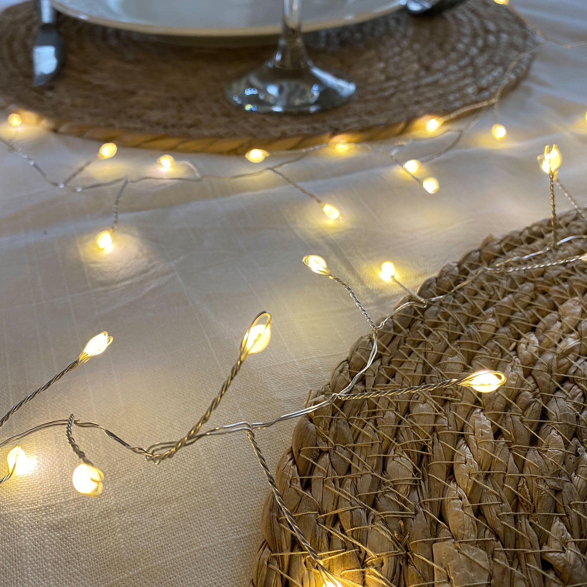 Guirlande fixe voie lactée sur piles