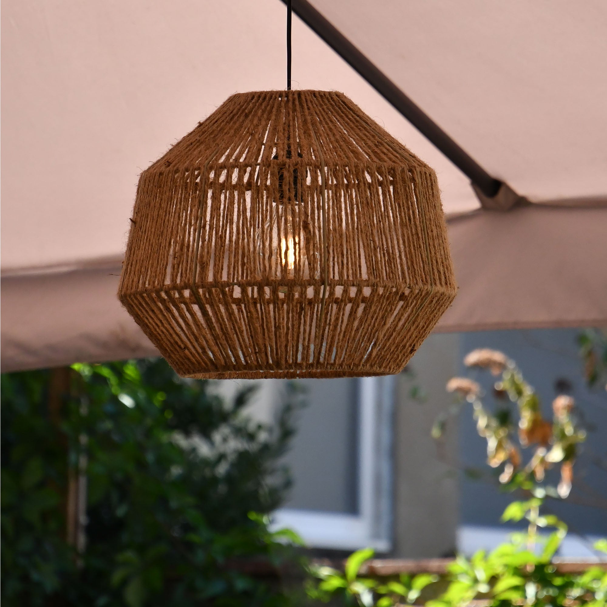 Suspension lustre solaire Mazari