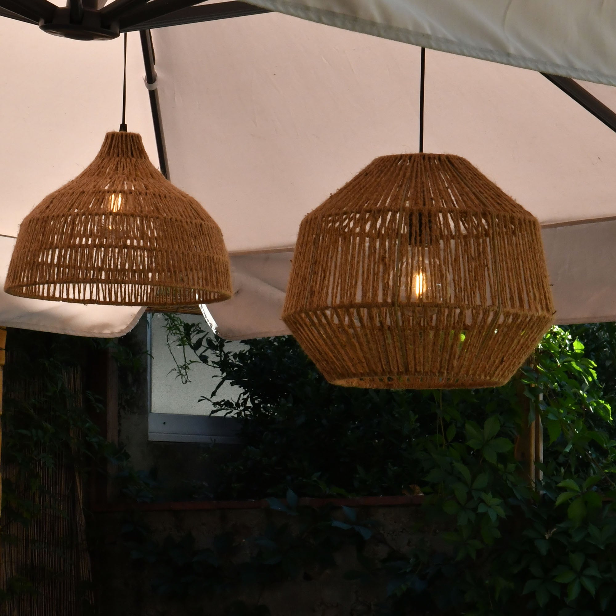 Suspension lustre solaire Mazari