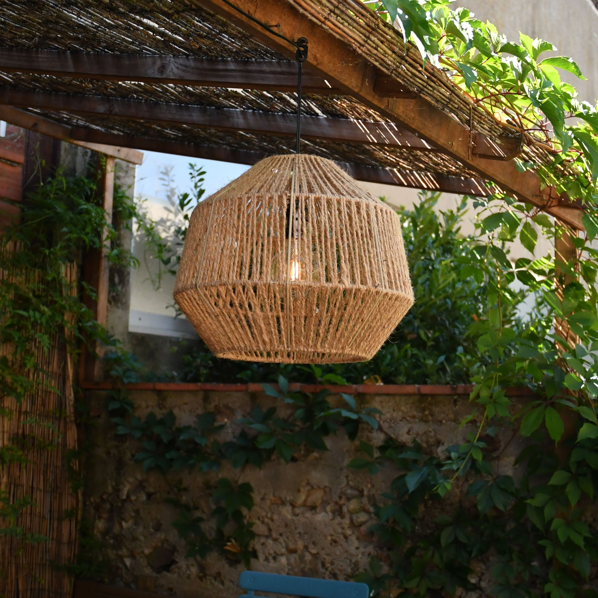 Suspension lustre solaire Mazari